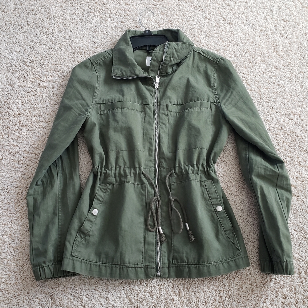 Old Navy Hunter Pines Field Jacket Military Style- Drawstring Jacket